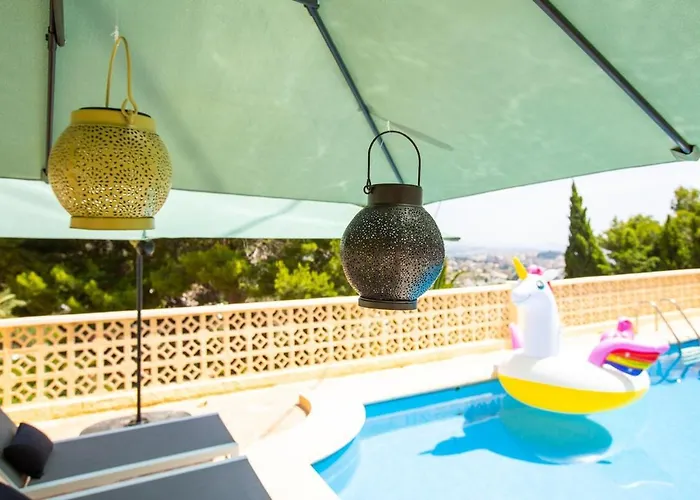 Beautiful With Private Pool And Amazing View Calp