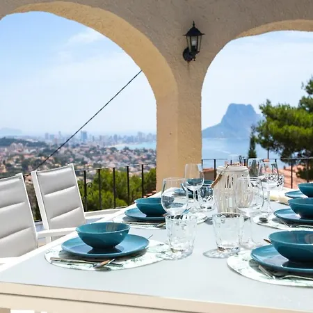 Villa Beautiful With Private Pool And Amazing View Calpe